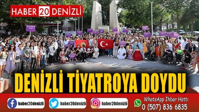 Denizli Tiyatroya Doydu