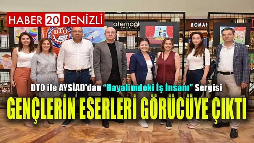 Gençlerin Eserleri Görücüye Çıktı