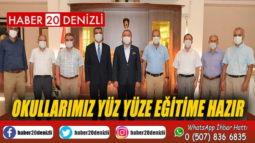 Okullarımız Yüz Yüze Eğitime Hazır