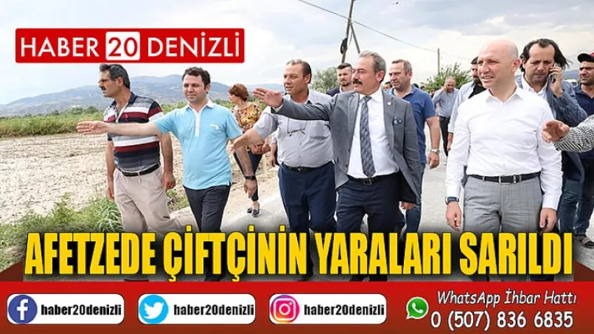 Afetzede Çiftçinin Yaraları Sarıldı