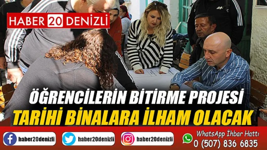 Öğrencilerin bitirme projesi tarihi binalara ilham olacak