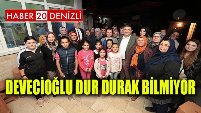 Devecioğlu dur durak bilmiyor
