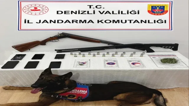 Denizli’de Uyuşturucu Tacirlerine Operasyon