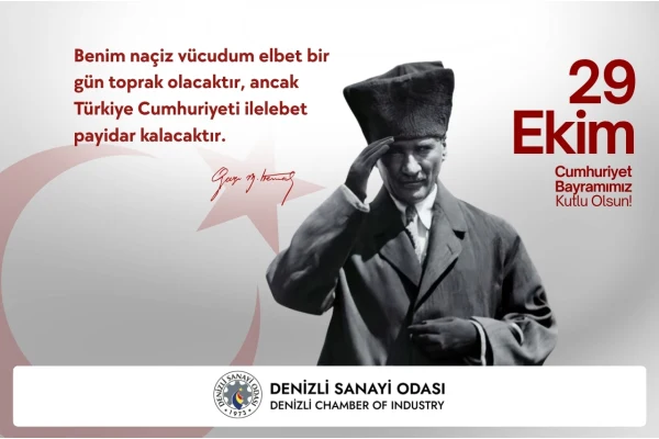 29 EKİM KUTLAMA. DENİZLİ SANAYİ ODASI