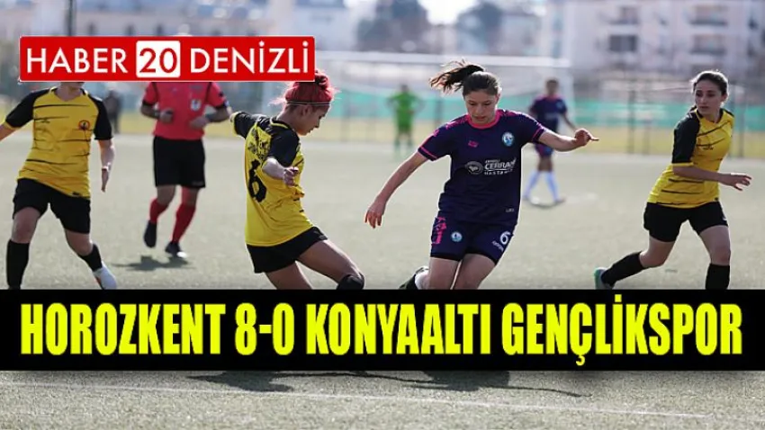 Horozkent 8-0 Konyaaltı Gençlikspor