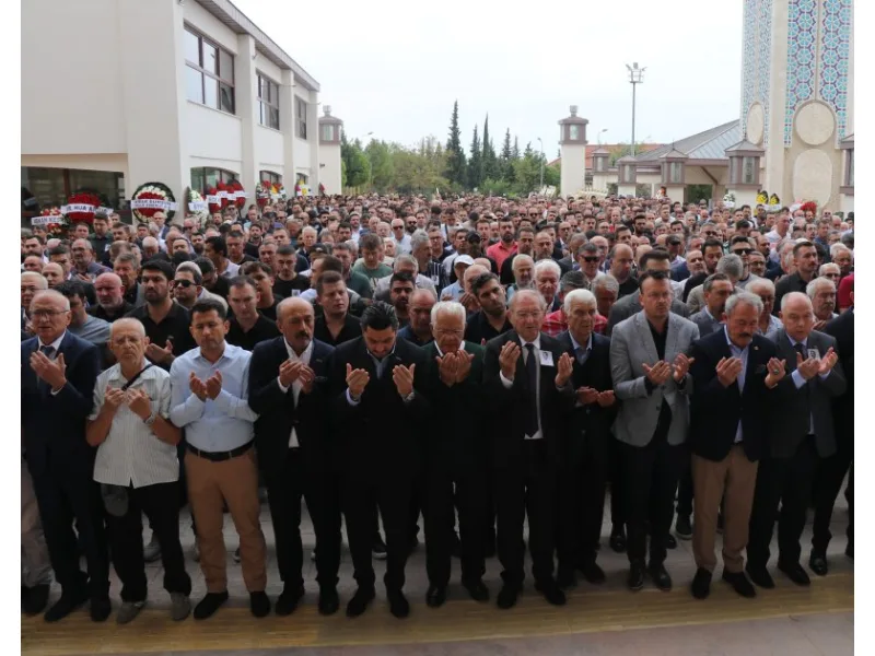 İş adamı Ali Yağlı son yolculuğuna uğurlandı