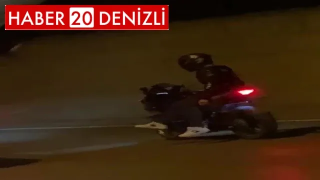 Kendi ve diğer sürücülerin canını hiçe saydı