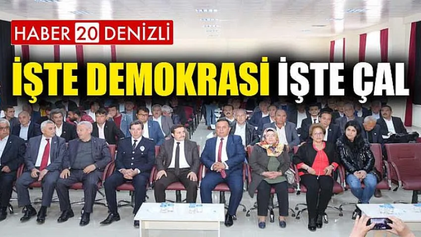 İşte Demokrasi İşte Çal