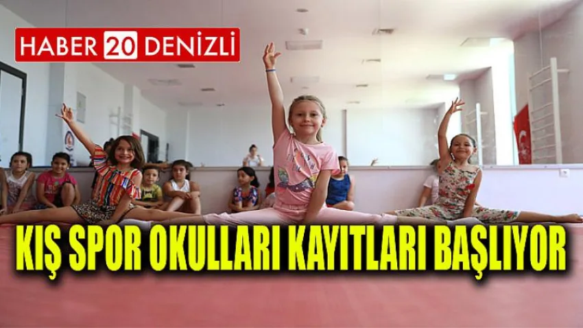 Kış Spor Okulları kayıtları başlıyor