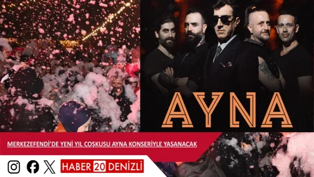 Merkezefendi’de Yeni Yıl Coşkusu Ayna Konseriyle Yaşanacak