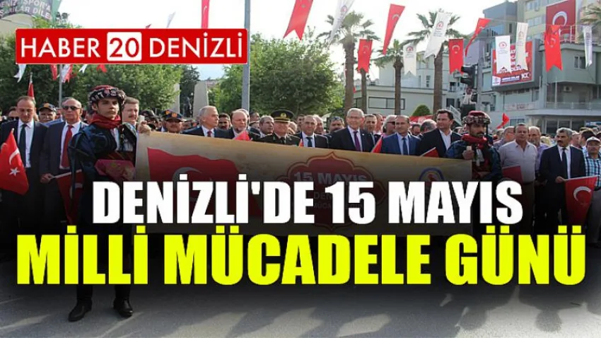 Denizli'de 15 Mayıs Milli Mücadele Günü