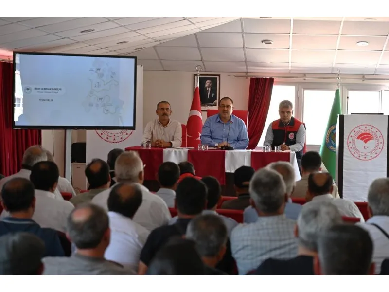 Denizli’de üreticilere tarımsal üretim planlanması anlatıldı