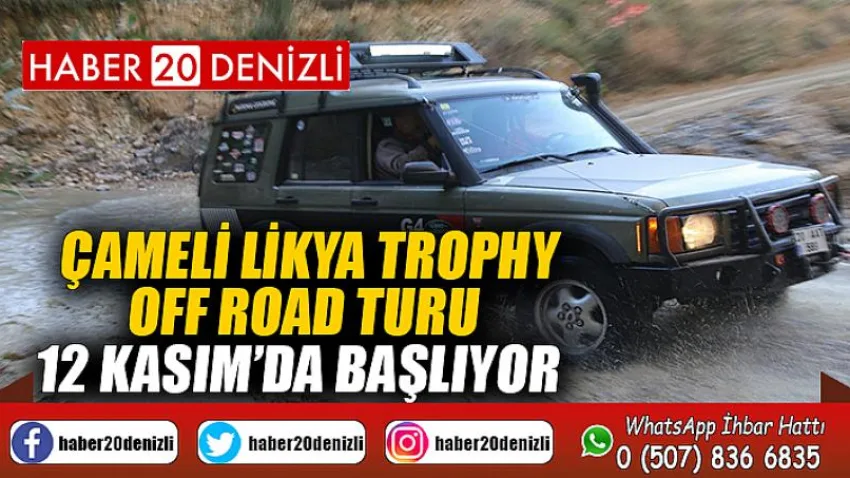 Çameli Likya Trophy Off Road Turu 12 Kasım’da başlıyor