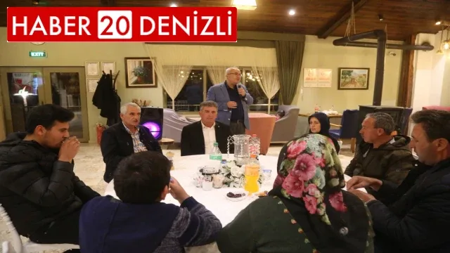 Çamelili muhtarlar gönül sofrasında buluştu