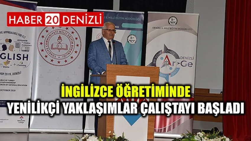 İngilizce Öğretiminde Yenilikçi Yaklaşımlar Çalıştayı Başladı
