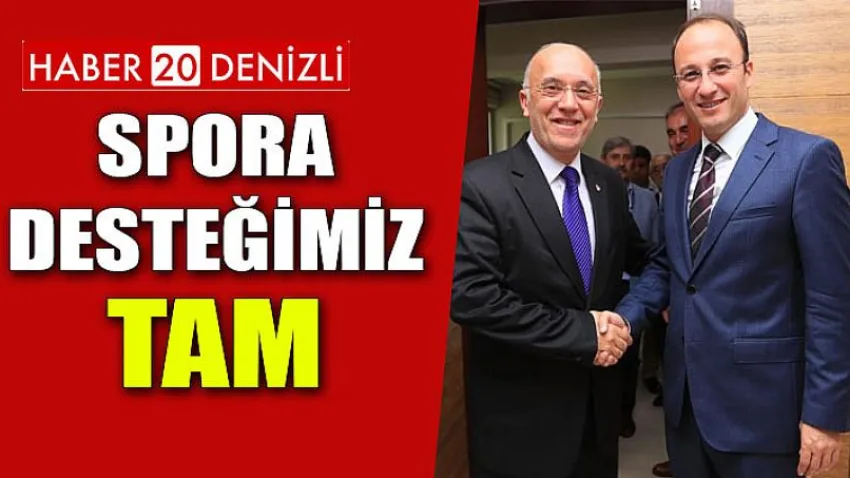 Başkan Örki; “Spora Desteğimiz Tam”