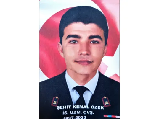Şehit Uzman Çavuş Kemal Özek’in naaşı Denizli’ye ulaştı