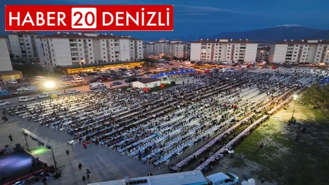 Merkezefendi’nin son iftar sofrası kuruldu