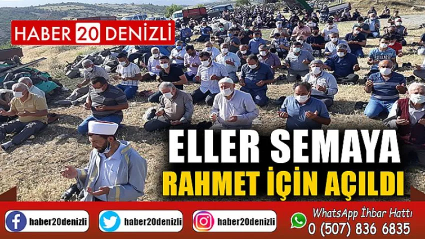 Eller semaya rahmet için açıldı