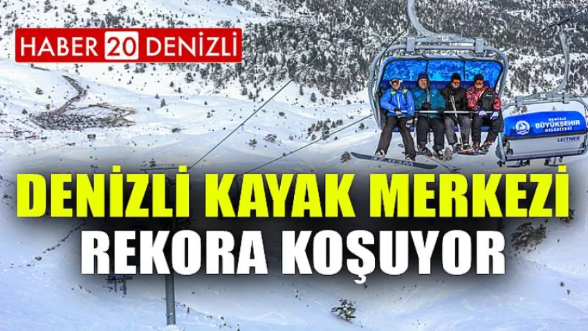 Denizli Kayak Merkezi Rekora Koşuyor