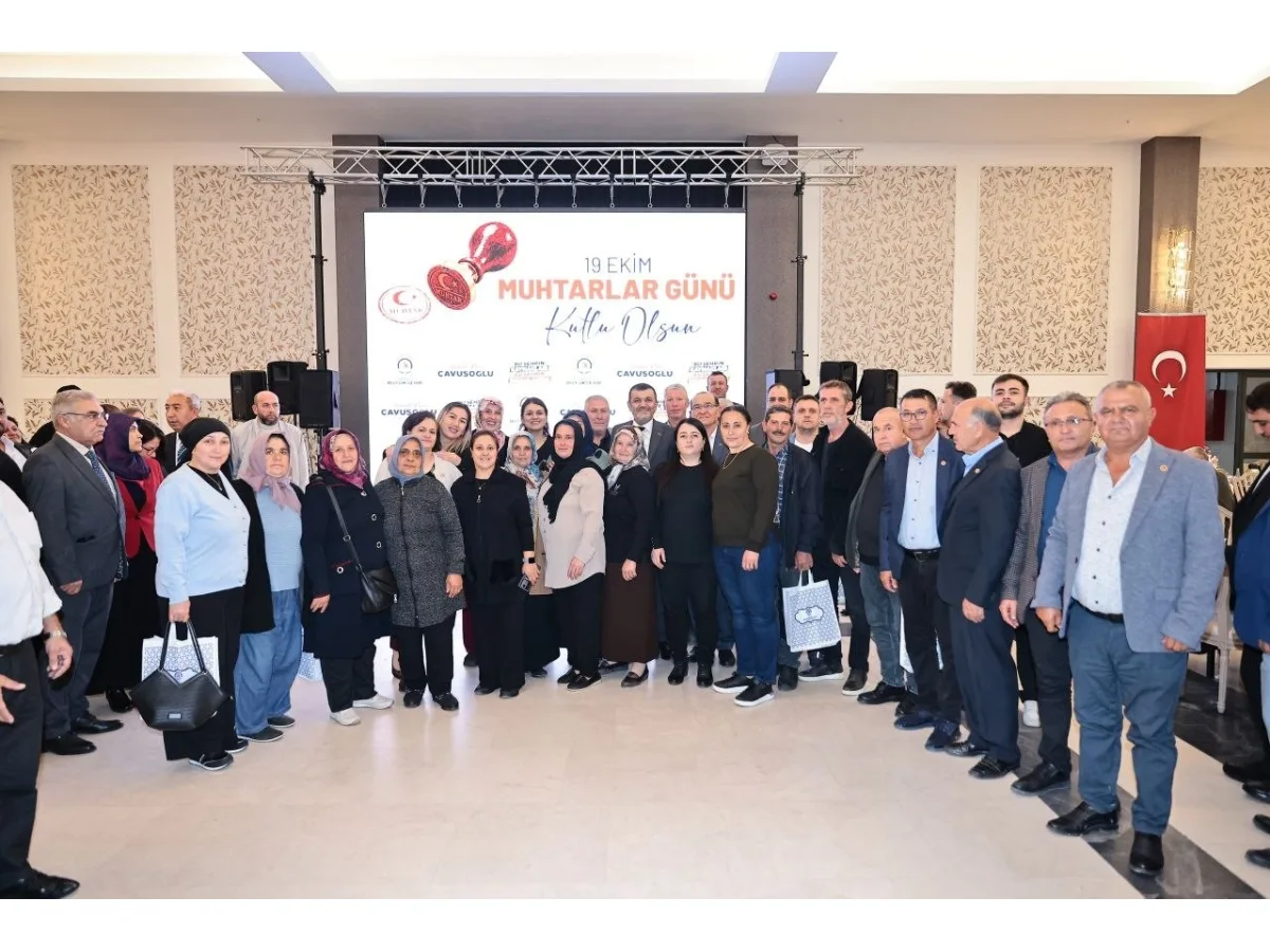 Denizli Büyükşehirden muhtarlarla birlik ve dayanışma buluşması