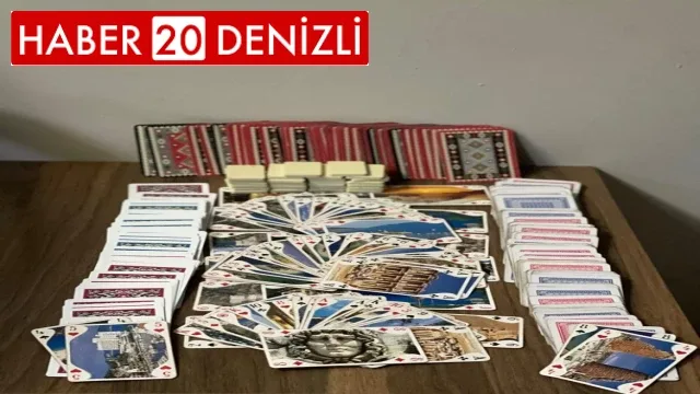 Denizli’de kumar operasyonunda toplam 14 kişi yakalandı
