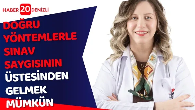 Doğru yöntemlerle sınav saygısının üstesinden gelmek mümkün