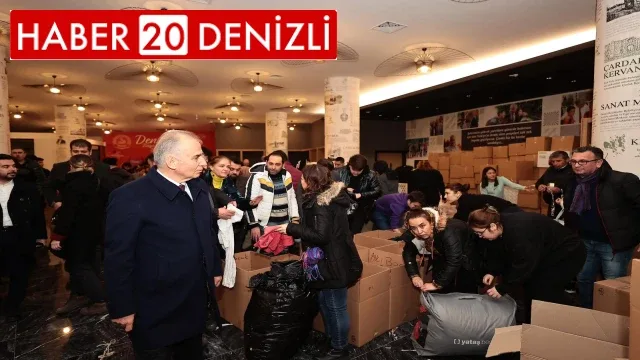 Denizli Büyükşehir, depremin yaralarını sarmaya devam ediyor
