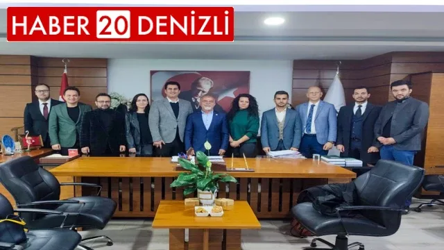 Başkan Güngör’den Denizli Barosu’na Ziyaret!