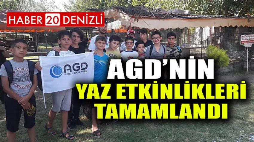 Agd’nin Yaz Etkinlikleri Tamamlandı