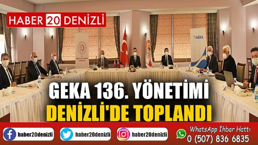 Geka 136. Yönetimi Denizli'de Toplandı