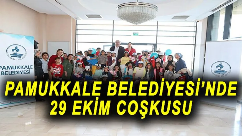 Pamukkale Belediyesi’nde 29 Ekim Coşkusu