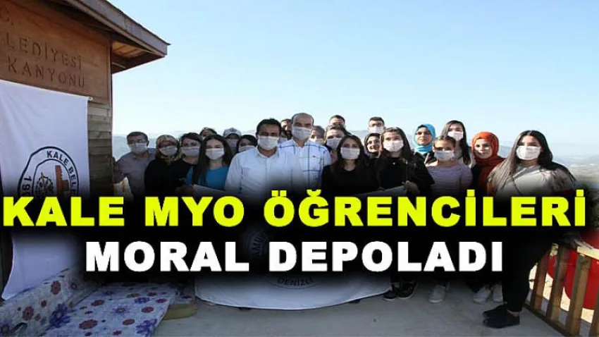 Kale Myo Öğrencileri Moral Depoladı