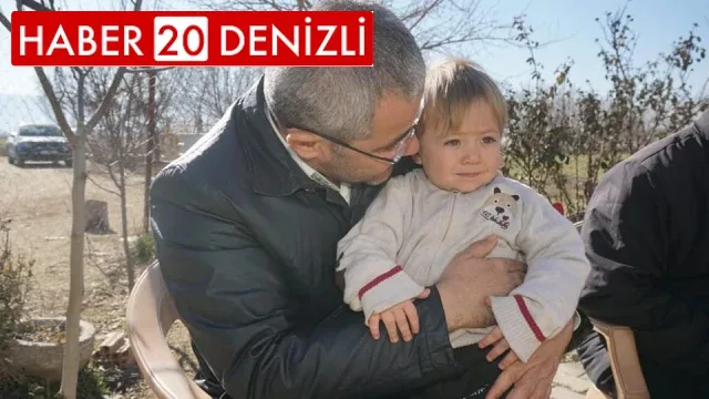 Başkan Vural, Çivril’e gelen depremzede ailelerle bir araya geldi