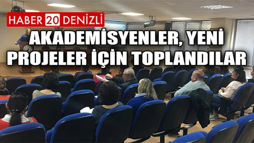Akademisyenler, Yeni Projeler İçin Toplandılar
