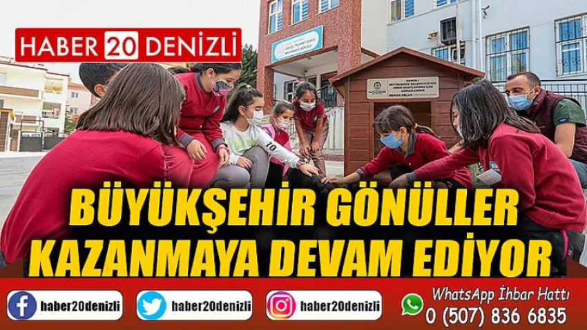 Büyükşehir gönüller kazanmaya devam ediyor