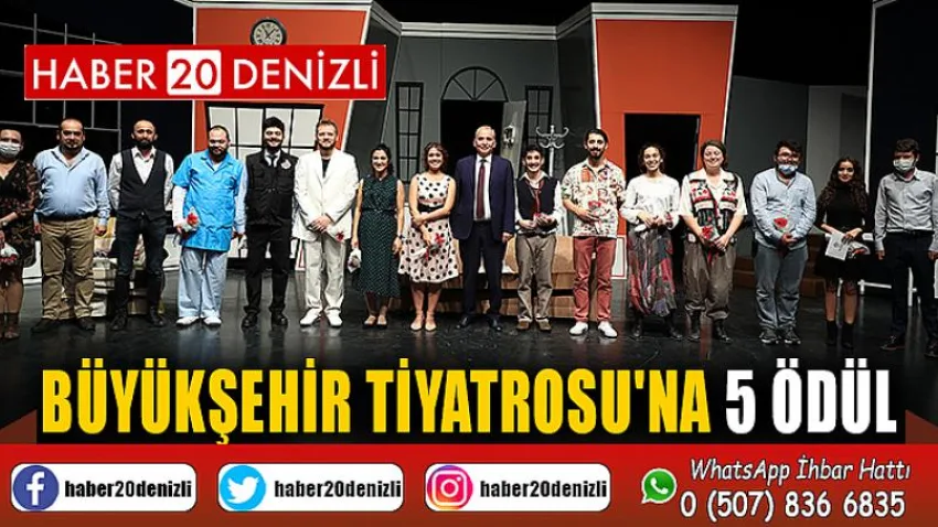 Büyükşehir Tiyatrosu'na 5 ödül