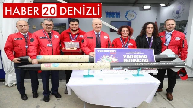PAÜ’ye TEKNOFEST 2023’te Birincilik Ödülü Geldi