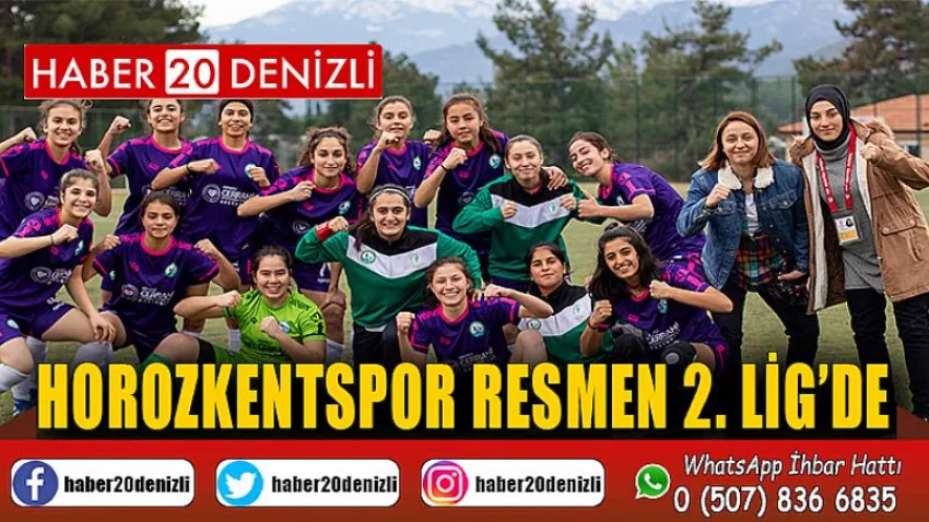 Horozkentspor Resmen 2. Lig’de