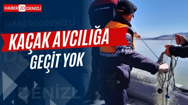 5 bin metre ağ ele geçirildi