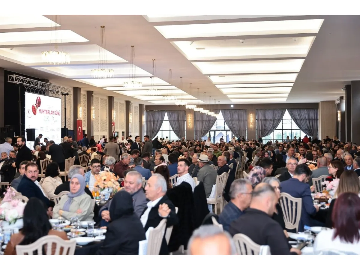 Denizli Büyükşehirden muhtarlarla birlik ve dayanışma buluşması