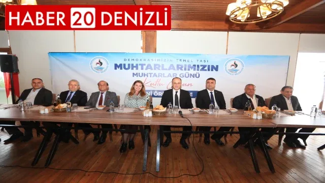 Başkan Avni Örki muhtarlarla buluştu