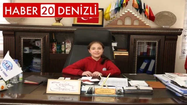 Cengiz Arslan, Çameli’yi minik başkanlara emanet etti