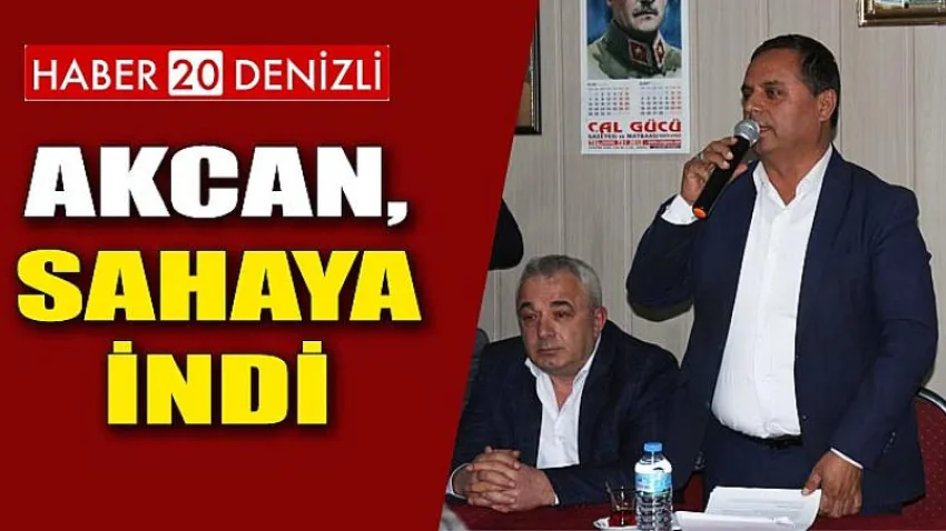 Akcan, Sahaya İndi