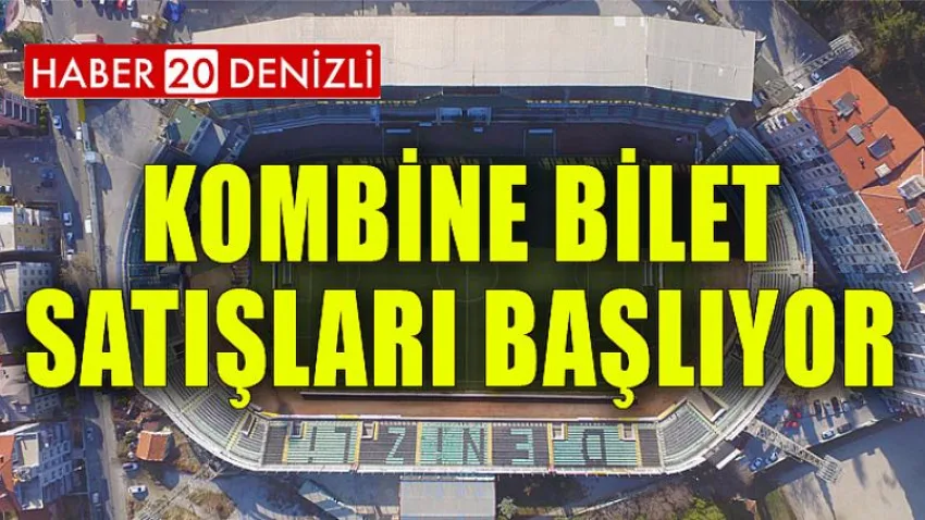 Kombine Bilet Satışları Başlıyor