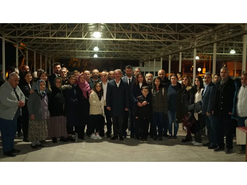 Başkan YILMAZ iftar sofrasında halk ile bir araya geldi
