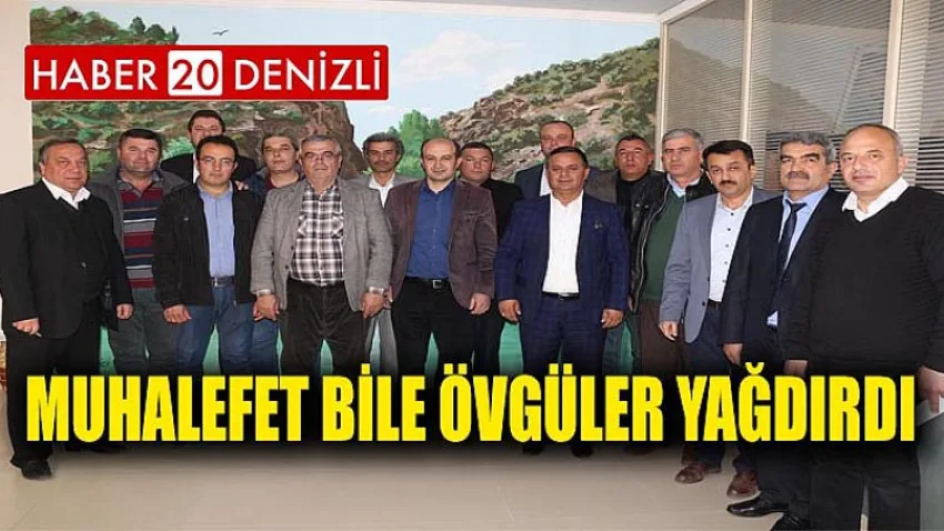 Muhalefet Bile Övgüler Yağdırdı