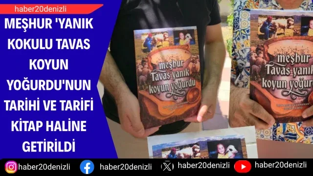 Meşhur 'Yanık Kokulu Tavas Koyun Yoğurdu'nun tarihi ve tarifi kitap haline getirildi