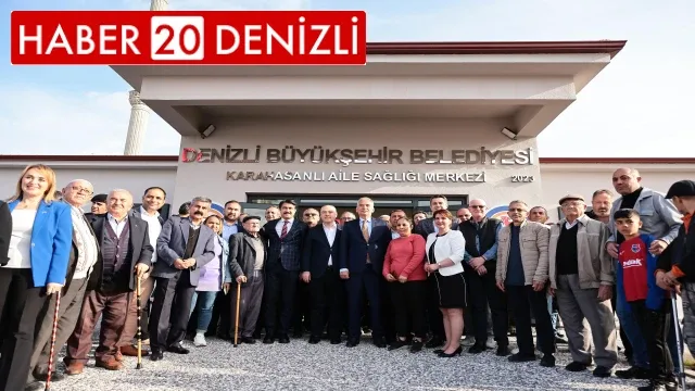 Denizli’nin 130’ncu ASM’si hizmete girdi