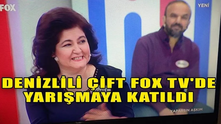 Denizlili Çift Fox Tv'de Yarışmaya Katıldı